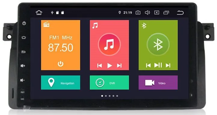 Штатная автомагнитола Bmw 3 серия 1998-2006 (e46), m3 Carmedia MKD-B946-P5 Android 10 DSP