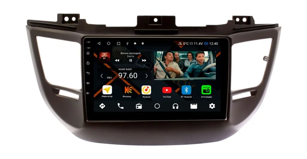 Штатная магнитола Hyundai Tucson 2016-2018 черный на Android 11 - Cardrox CD-4030M-B