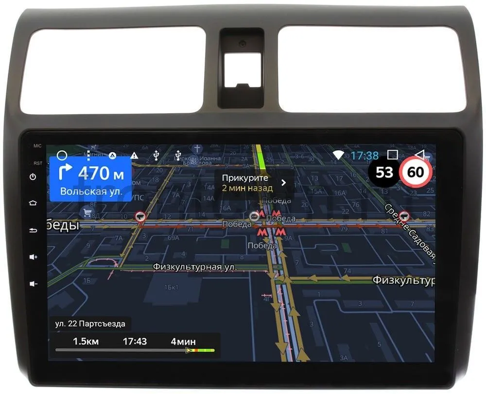 Штатная магнитола для Suzuki Swift III 2004-2010 OEM GT10-1024 на Android 10