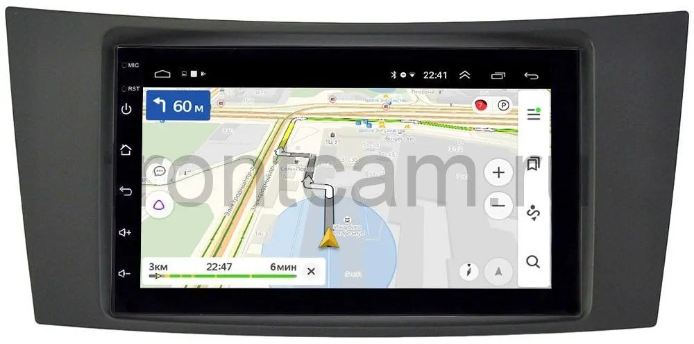 Магнитола Mercedes E-klasse (W211) 2002-2009 OEM (GT7-RP-MREB-120) на Android 10