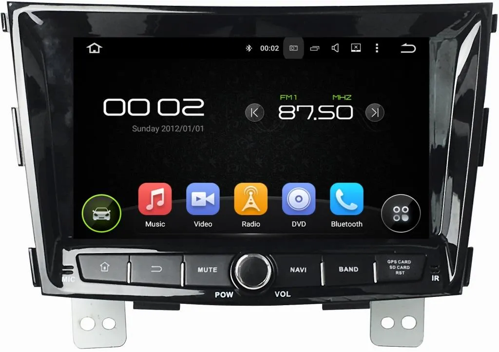 Штатная автомагнитола Android 10 Carmedia KD-8116-P30 для SsangYong Tivoli