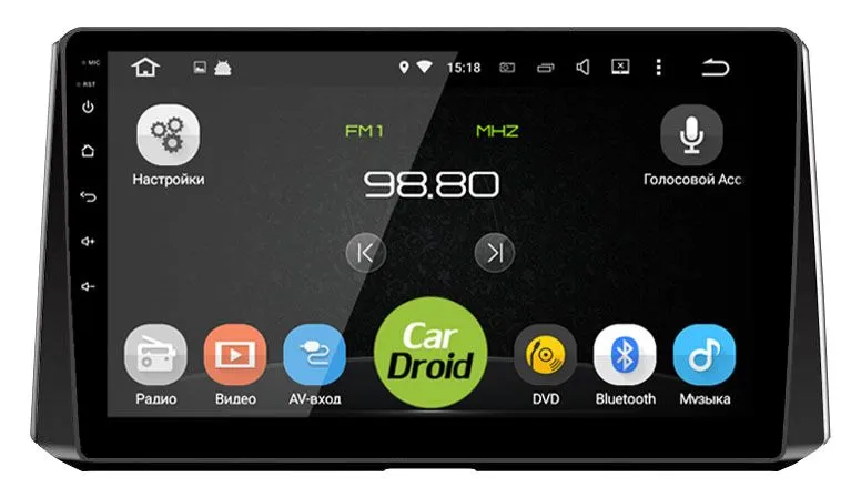 Штатная магнитола CarDroid RD-1127F для Toyota Corolla e210 2018 (Android 10)