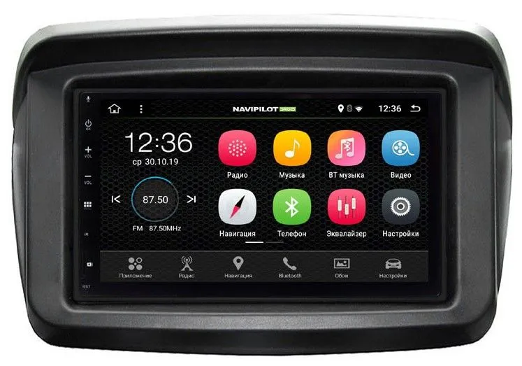 Штатное головное устройство Mitsubishi L200 (2006-2015) 7 дюймов на Android 7.1.1 NaviPilot DROID7L NPD7L-TA-8026-07 L200