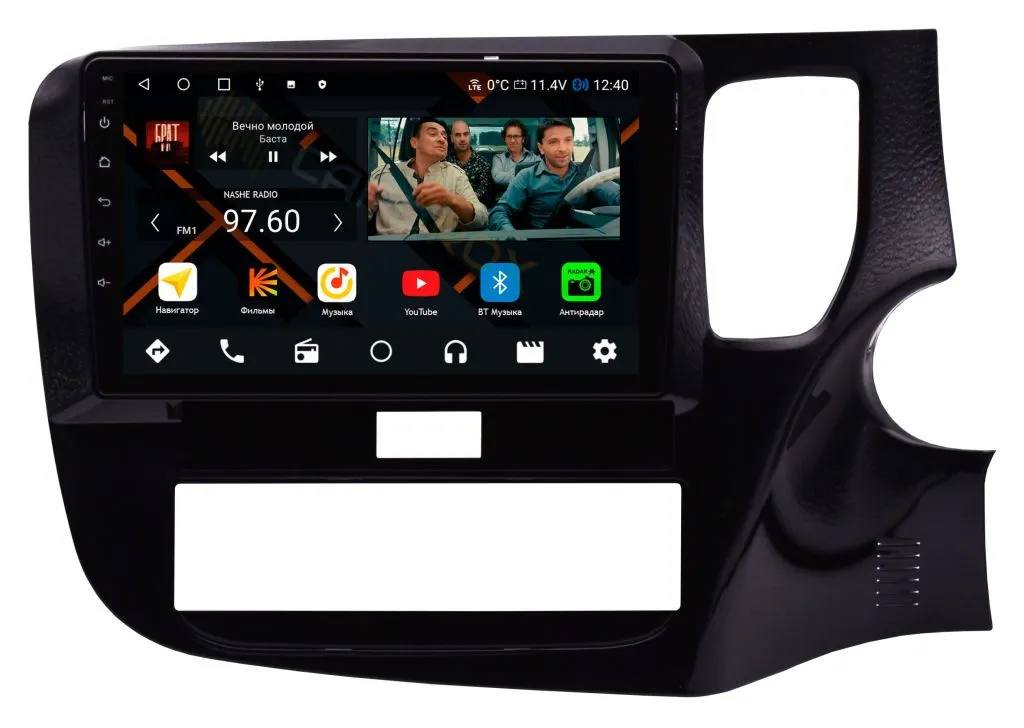 Штатная магнитола Mitsubishi Outlander 2018+ Правый руль на Android 11 - Cardrox CD-4782M