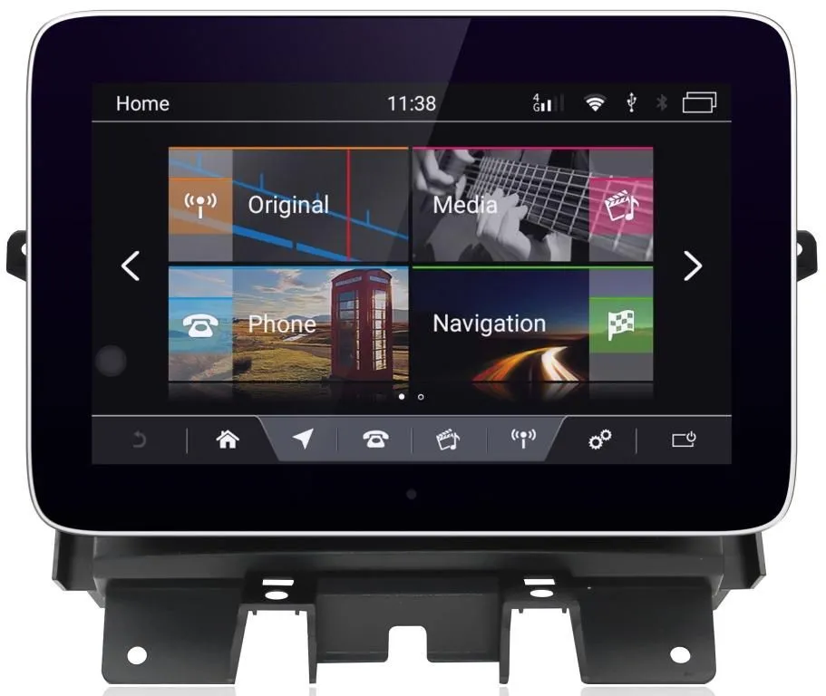 Штатное головное устройство Tesla для LAND ROVER DISCOVERY 2013-2017 на Android 8.1 Carmedia NH-1003