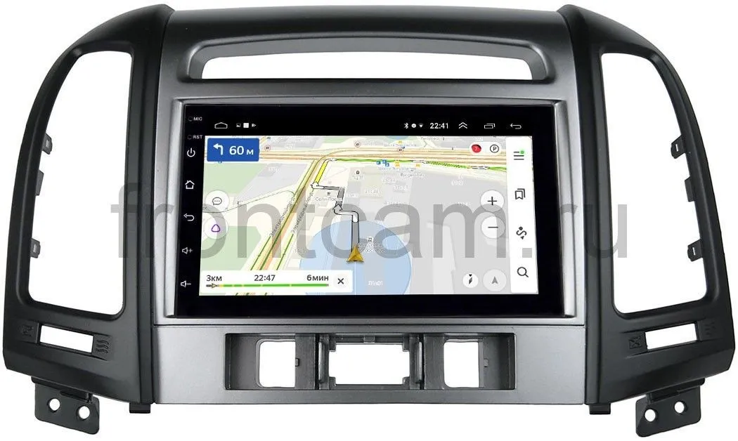 Магнитола Hyundai Santa Fe II 2005-2012 (3 кнопки) OEM (GT7-RP-HDSFC-105) на Android 10 Магнитола Hyundai Santa Fe II 2005-2012 (3 кнопки) OEM (GT7-RP-HDSFC-105) на Android 10