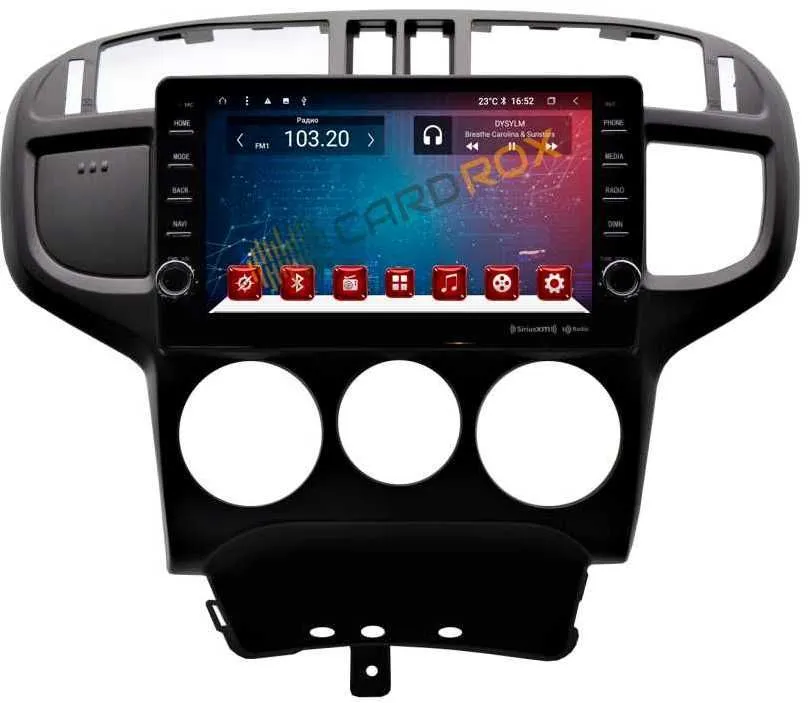 Головное устройство на Android 10 для Hyundai Matrix 2001 - 2010 CARDROX FD-4364-TS10-4-64 с кнопками и DSP процессором