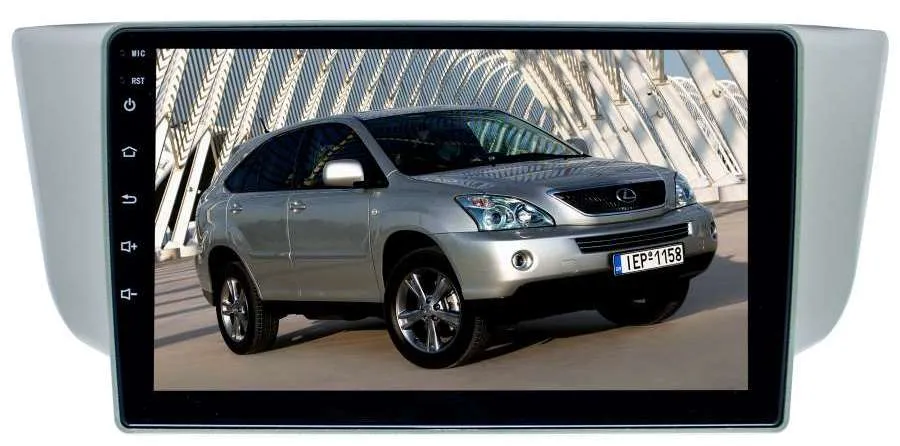Штатная магнитола для Lexus RX300, RX330, RX350,RX400 2004-2009 LeTrun 3137-3150 9 дюймов (крутилки) NS 2+16 Gb MTK-L Android 10.x DSP ++