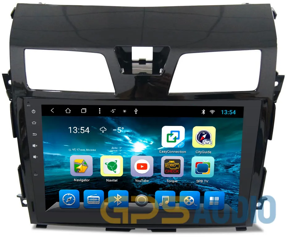 Штатное головное устройство Nissan Teana 2014+ на Android 8.1 CARMEDIA KR-1031-T8