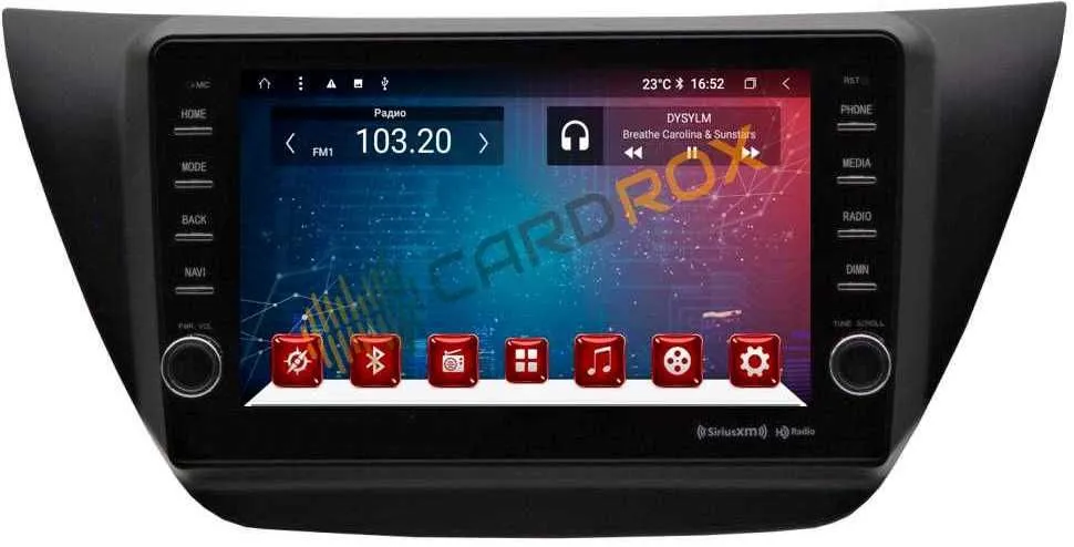 Штатная магнитола Mitsubishi Lancer 2000-2010 на Android 10 CARDROX FD-4323-TS10-6-128