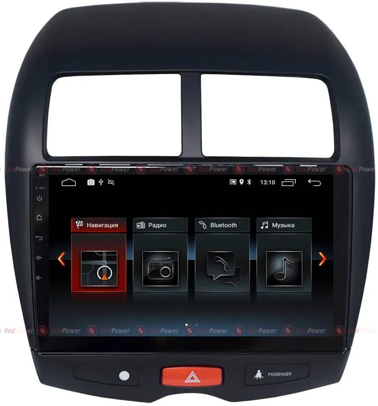 Штатная автомагнитола Mitsubishi ASX, Peugeot 4008, Citroen C4 Redpower 30026 IPS на Android 8.1