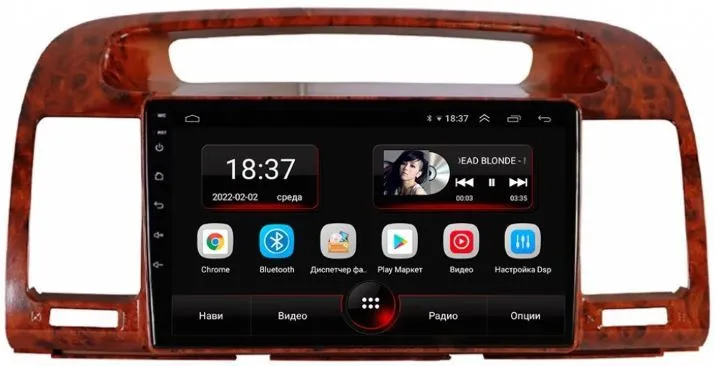 Штатная магнитола VOMI AK430R9-MTK Toyota Camry V30 2002-2006 на Android 10