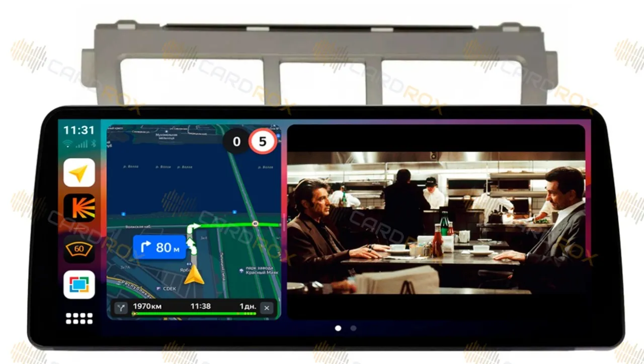 Штатная магнитола Toyota Belta 2005-2012, Yaris Sedan 2006+, Vios 2007+ на Android 10, DSP, 4G, IPS, Carplay - Cardrox CD-4839-12 (12 дюймов)