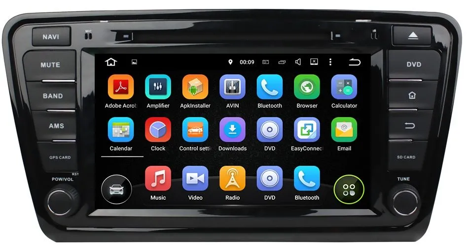 Штатная автомагнитола SKODA Octavia A7 2013+ Carmedia KD-8035-P5-32 Android 10 DSP Штатная автомагнитола SKODA Octavia A7 2013+ Carmedia KD-8035-P5-32 Android 10 DSP