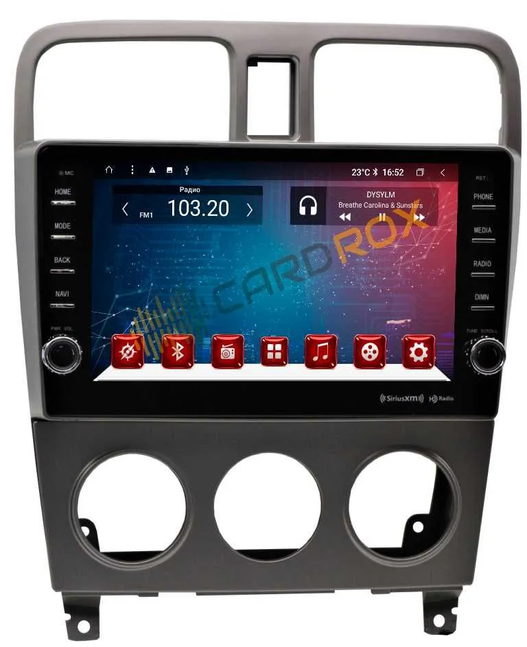 Штатная магнитола Subaru Forester 2002-2008 на Android 10 CARDROX FD-4372