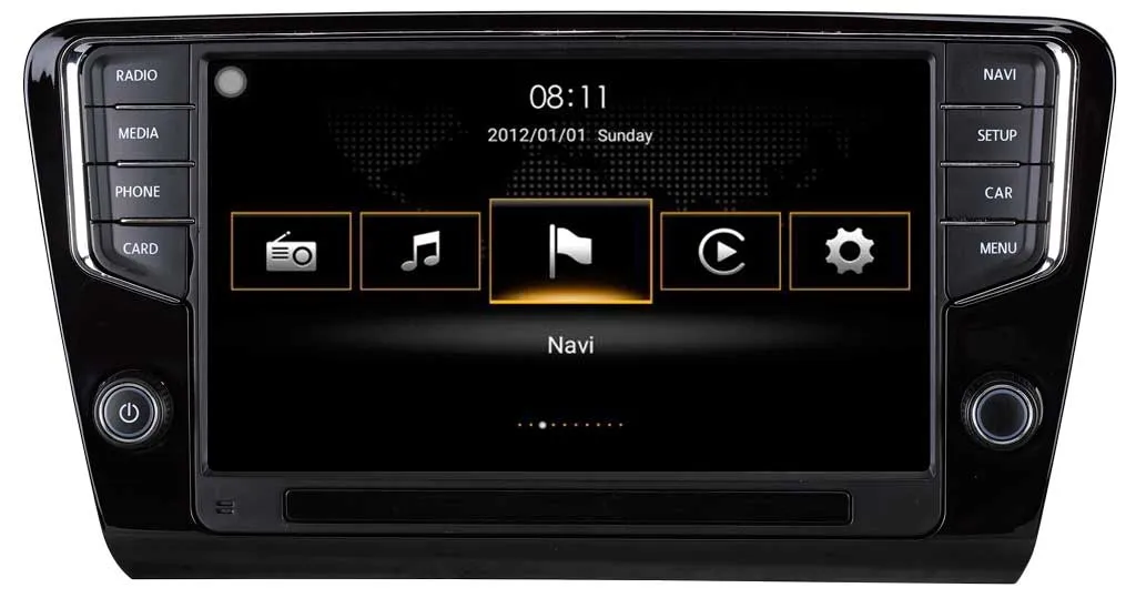 Штатное головное устройство Skoda Octavia A7 2013+ на Android 6.0 CARMEDIA MIB-3914 Штатное головное устройство Skoda Octavia A7 2013+ на Android 6.0 CARMEDIA MIB-3914