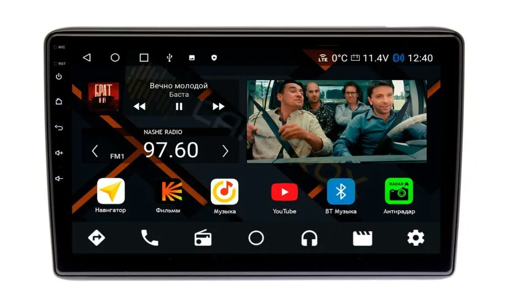 Штатная магнитола Honda Vezel 2013-2020 правый руль на Android 11, DSP, 4G, IPS / QLED 2K, Carplay - Cardrox CD-4639