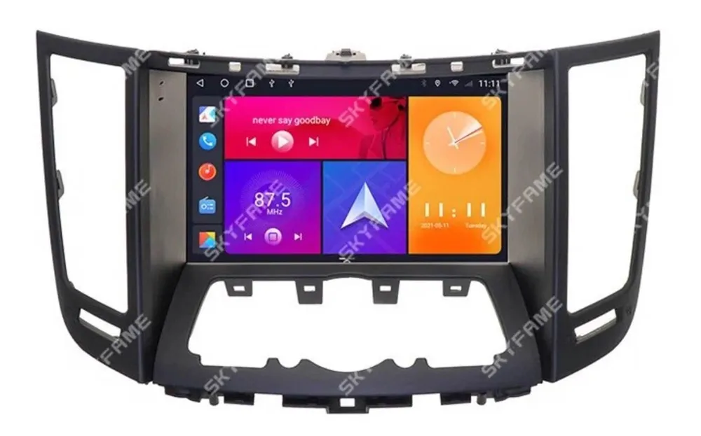 Штатная магнитола для Infiniti FX35 2008-2013, QX70 2013-2018 на Android 10, DSP, HDMI, Интерьерная подсветка - Carmedia SF-9828-1-D Штатная магнитола для Infiniti FX35 2008-2013, QX70 2013-2018 на Android 10, DSP, HDMI, Интерьерная подсветка - Carmedia SF-9828-1-D