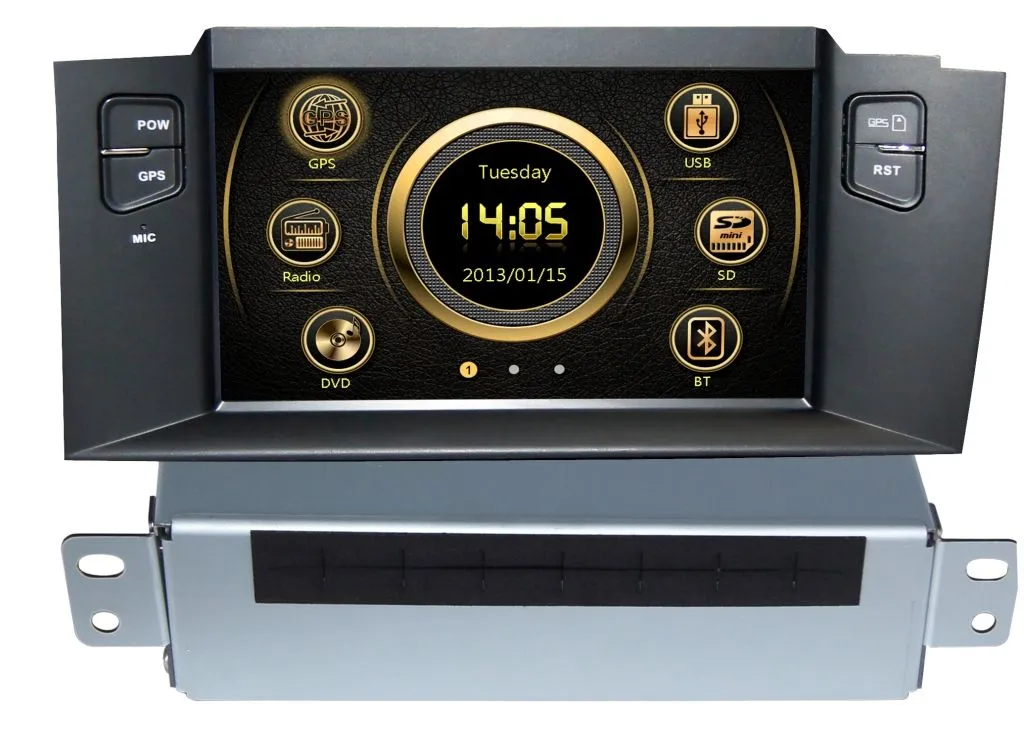 Штатное головное устройство для Citroen C4/C4L 2010-2015, DS4 2012-2015 на Android 8.1 Carmedia KR-7056-S9