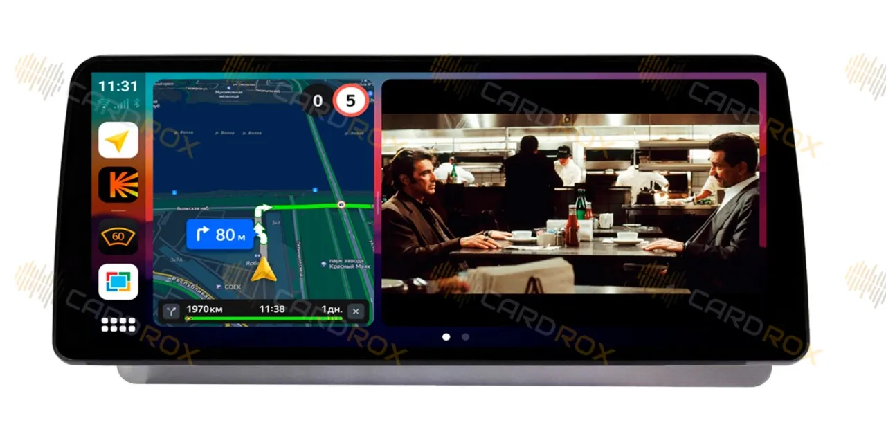 Штатная магнитола Honda Crossroad 2007-2010 правый руль на Android 10, DSP, 4G, IPS, Carplay - Cardrox CD-4654-12 (12 дюймов)