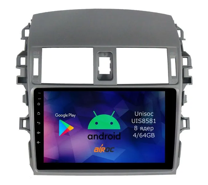 Штатная магнитола для Toyota Corolla e150 - Roximo RM-1104