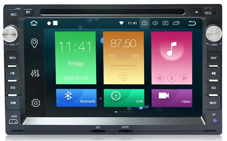 Штатное головное устройство Volkswagen, Skoda на Android 10 Carmedia MKD-V732b-P5