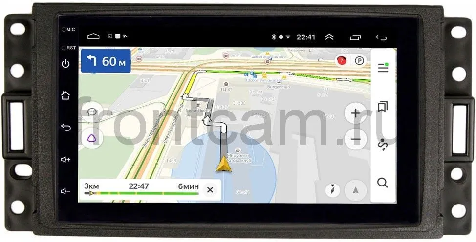 Магнитола Hummer H3 2005-2010 OEM (GT7-RP-HMH3B-96) на Android 10