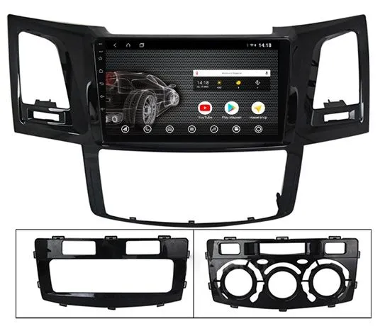 Штатная магнитола на Android 10 VOMI ST2839-T3 для Toyota Hilux 2011-2015 (кондиционер) Штатная магнитола на Android 10 VOMI ST2839-T3 для Toyota Hilux 2011-2015 (кондиционер)