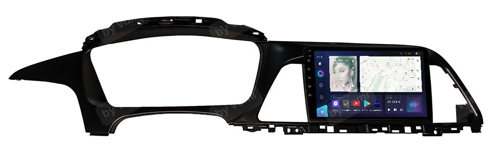 Штатная магнитола TEYES CC3L/CC3/CC3 2K для Hyundai Sonata LF 7 дорест 04.2014 - 03.2017 (Америка, Корея) на Android 10 TEYES-CC3-567R9