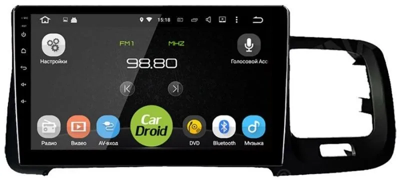 Штатная магнитола CarDroid RD-3801F для Volvo S60, 2010-2018 (Android 10) Штатная магнитола CarDroid RD-3801F для Volvo S60, 2010-2018 (Android 10)
