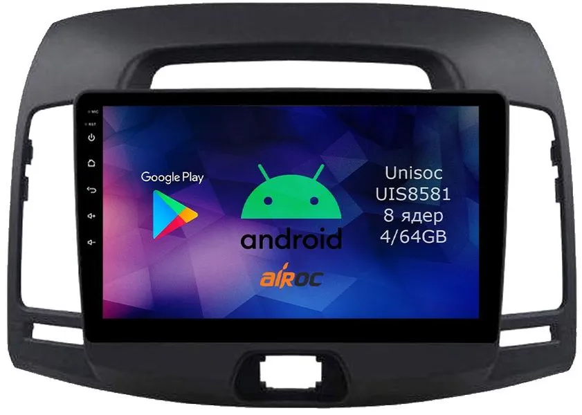Штатная магнитола для Hyundai Elantra 4, 2006-2011 на Android 14 - Airoc RMN-2018