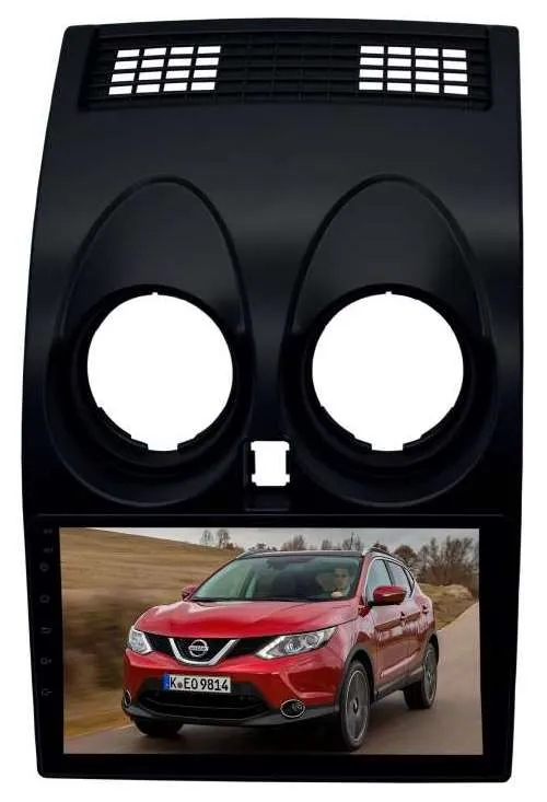 Штатная магнитола для Nissan Qashqai до 2014 года LeTrun 2741-3150 9 дюймов (крутилки) NS 2+16 Gb MTK-L Android 10.x DSP ++