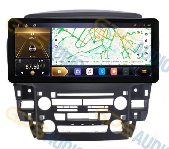 Штатная магнитола 12-14,6" для Lexus RX 1997-2003 (стиль LUX ONE) - Carmedia SF-9277-1