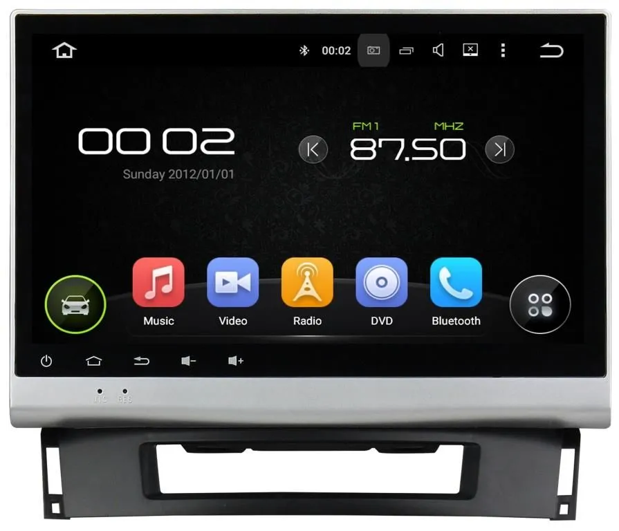 Штатная автомагнитола Opel Astra J 2010-2015 Carmedia KD-1047-P6 Android 10 DSP