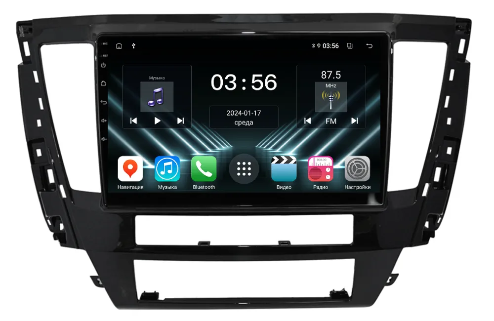 Штатная магнитола для Mitsubishi Pajero Sport/Montero Sport 2019+ на Android 13 - FarCar (D/DX3118M)