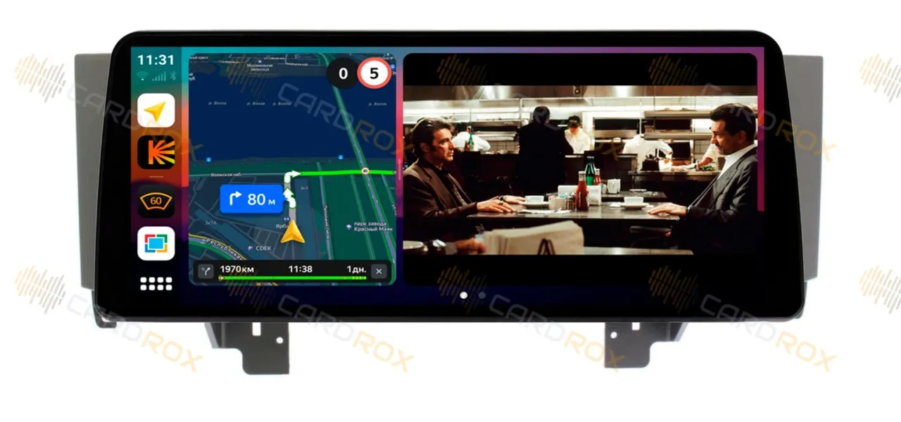 Штатная магнитола Toyota Mark X 2004 - 2009 правый руль (авто без монитора) на Android 10, DSP, 4G, IPS, Carplay - Cardrox CD-4008-12 (12 дюймов)