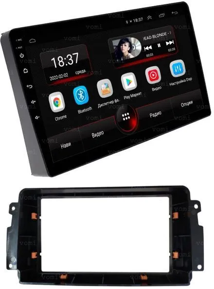 Штатная магнитола VOMI AK400R9-MTK-LTE-4-64 для Mercedes-Benz G W463 2001-2006, C W203 2000-2004, CLK C209, W209 на Android 10