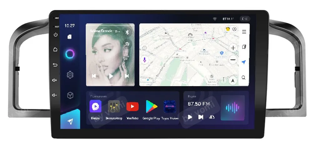 Штатная магнитола TEYES CC3L/CC3/CC3 2K для Lifan 320 Solano 1 03.2010-10.2016 на Android 10 TEYES-CC3-452R9