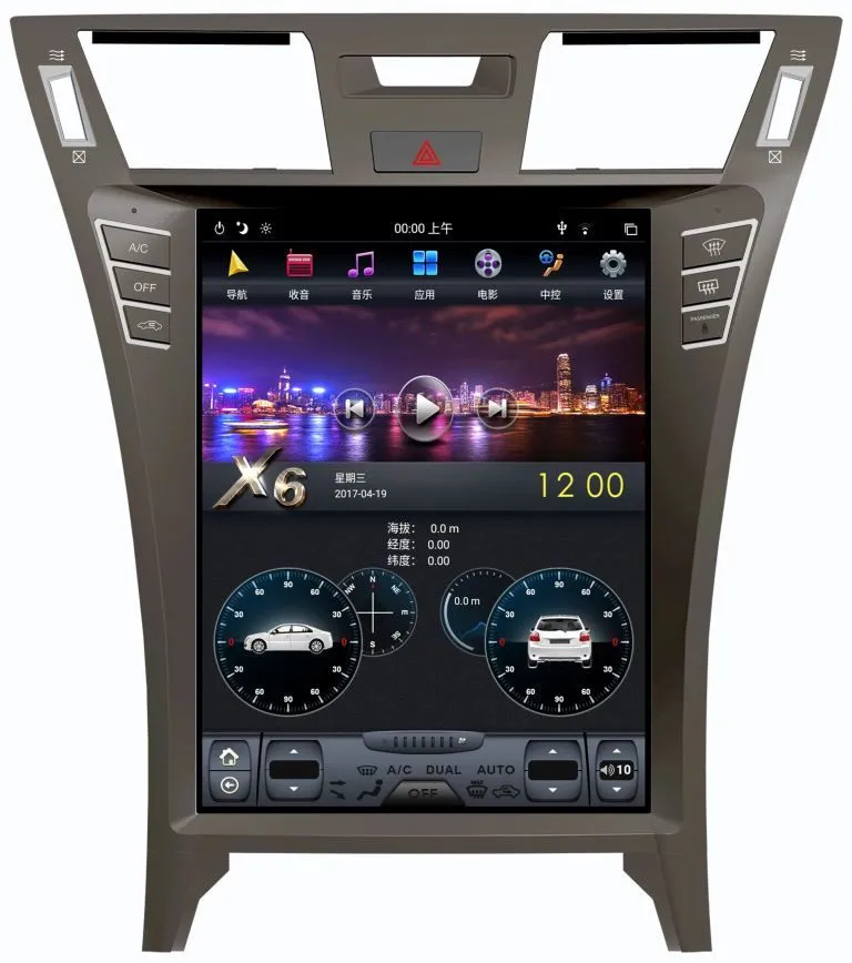 Магнитола Tesla для Lexus LS 460 на Android 9.0 Carmedia ZF-1303H-32-DSP