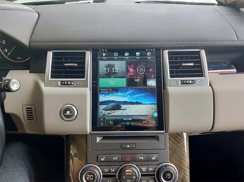 Монитор для LR Range Rover Sport 2012-2013 BOSCH на Android 9.0 - Carmedia NH-R1004-3 Монитор для LR Range Rover Sport 2012-2013 BOSCH на Android 9.0 - Carmedia NH-R1004-3