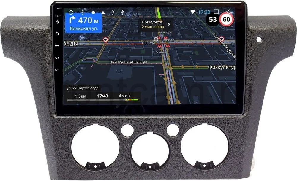 Штатная магнитола для Mitsubishi Outlander I 2002-2008 (правый руль) OEM RS10-1132 на Android 9.1