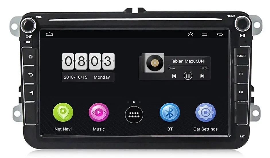 Универсальная магнитола для Volkswagen, Skoda, Seat 2005-2019 на Android 9 - Carmedia MKD-DZ8-9212-32 Универсальная магнитола для Volkswagen, Skoda, Seat 2005-2019 на Android 9 - Carmedia MKD-DZ8-9212-32