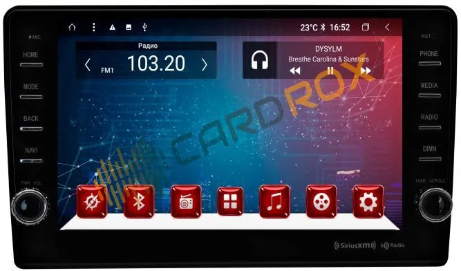 Штатная магнитола JEEP Grand Cherokee 2005+ на Android 10 CARDROX FD-4712