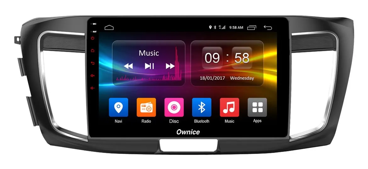 Штатная магнитола Ownice G10 S1642E для Honda Accord 9 (Android 8.1.0)