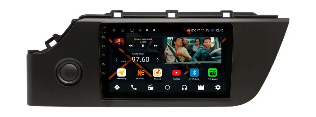 Штатная магнитола Kia Rio, Rio X-line 2021-2022 с CAN-адаптером на Android 11 - Cardrox CD-4443M