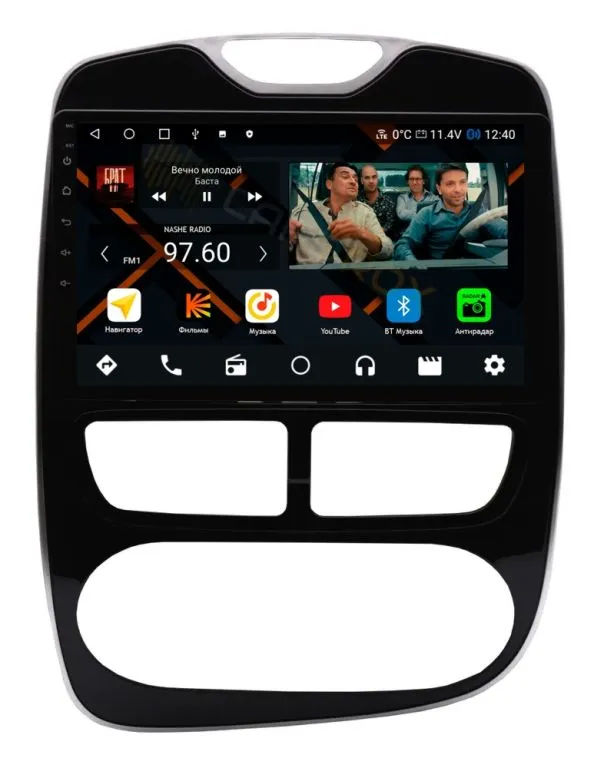 Штатная магнитола Renault Clio 2012-2016 на Android 11 - Cardrox CD-4621M