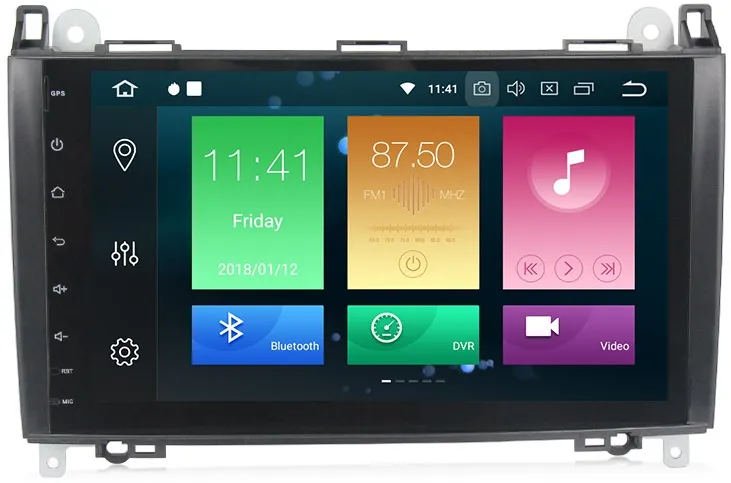 Штатное головное устройство Mercedes-Benz A класс 2004-2012, B класс 2005-2011, Viano 2007-2015, Vito 2007-2014, Sprinter 2006-2015 на Android 10 Carmedia MKD-M997-P6N