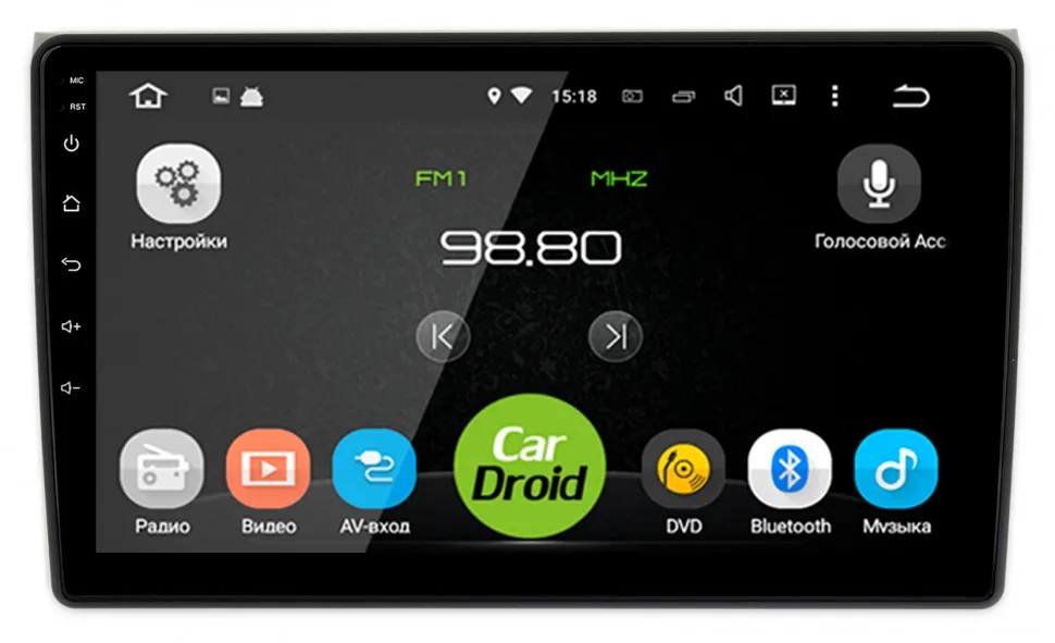 Штатная магнитола Roximo CarDroid RD-3604F для Audi A4, 2000-2009 (Android 10) DSP