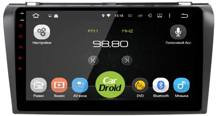 Штатная магнитола Roximo S10 RS-2414 для Mazda 3 2009-2012 (Android 10)