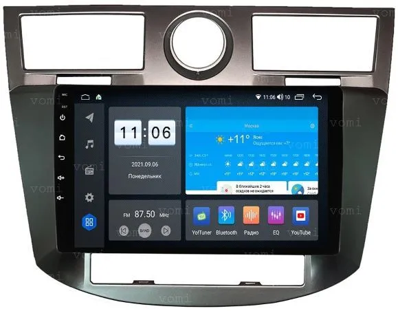 Штатная магнитола VOMI ZX536R9-7862-LTE для Chrysler Sebring 2006-2010 на Android 10 Штатная магнитола VOMI ZX536R9-7862-LTE для Chrysler Sebring 2006-2010 на Android 10